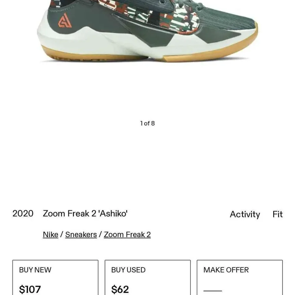 Nike boy zoom